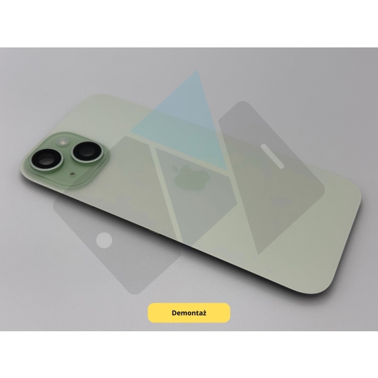 Tylne szkło Iphone 15 Demontaż GRADE A+ Programowalne